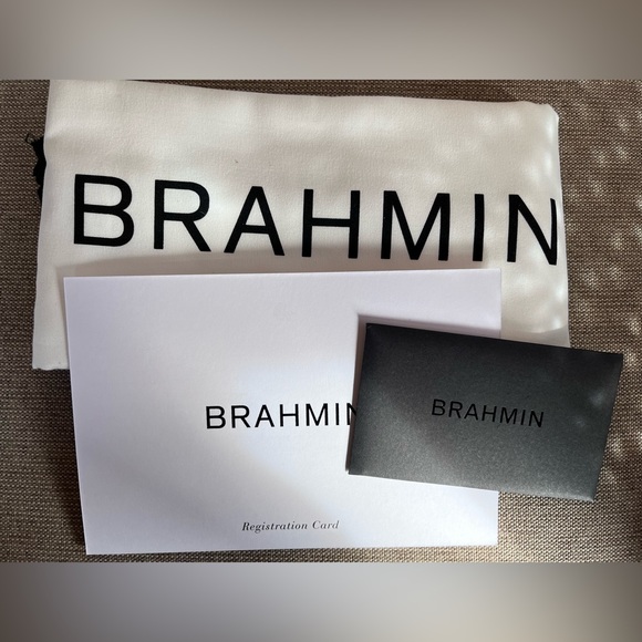 NWT Brahmin Monique Seafoam Ombre Melbourne Tote - Picture 9 of 9